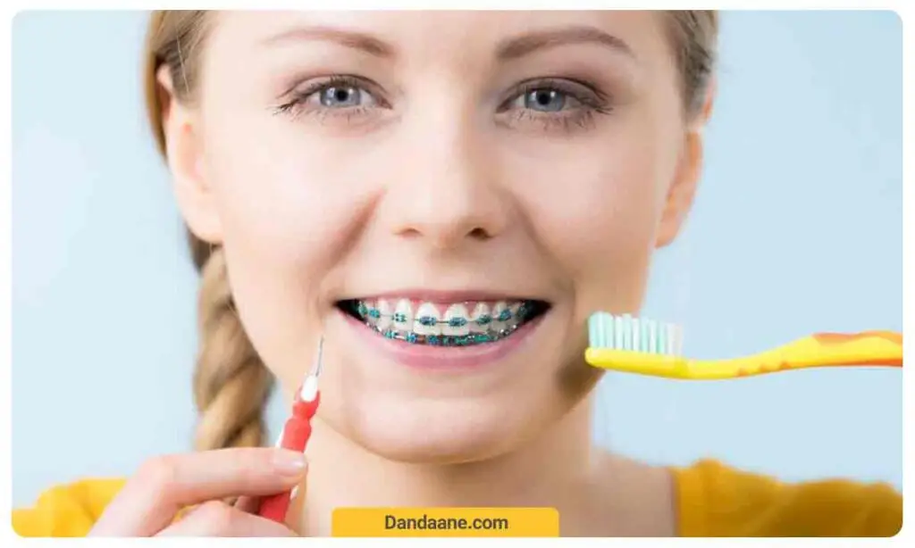 استفاده از مسواک ارتودنسی
