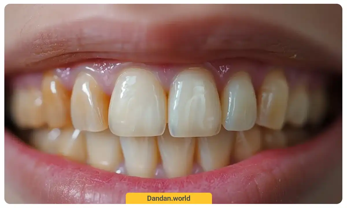 دلیل تغییر رنگ یا زرد شدن دندان