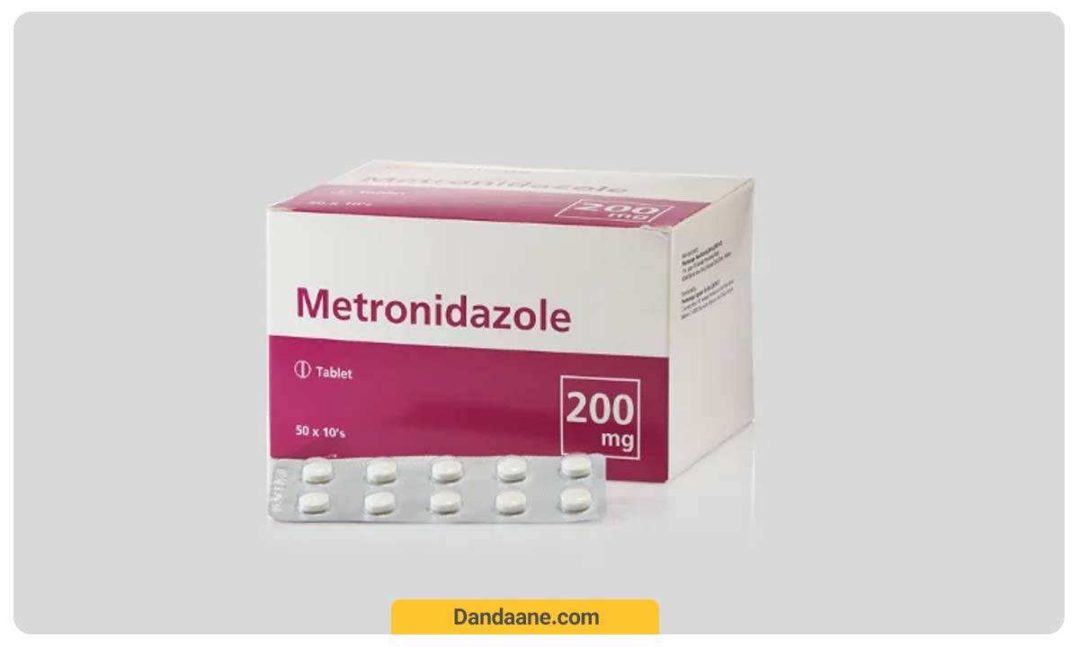 قرص مترونیدازول برای درمان عفونت دندان