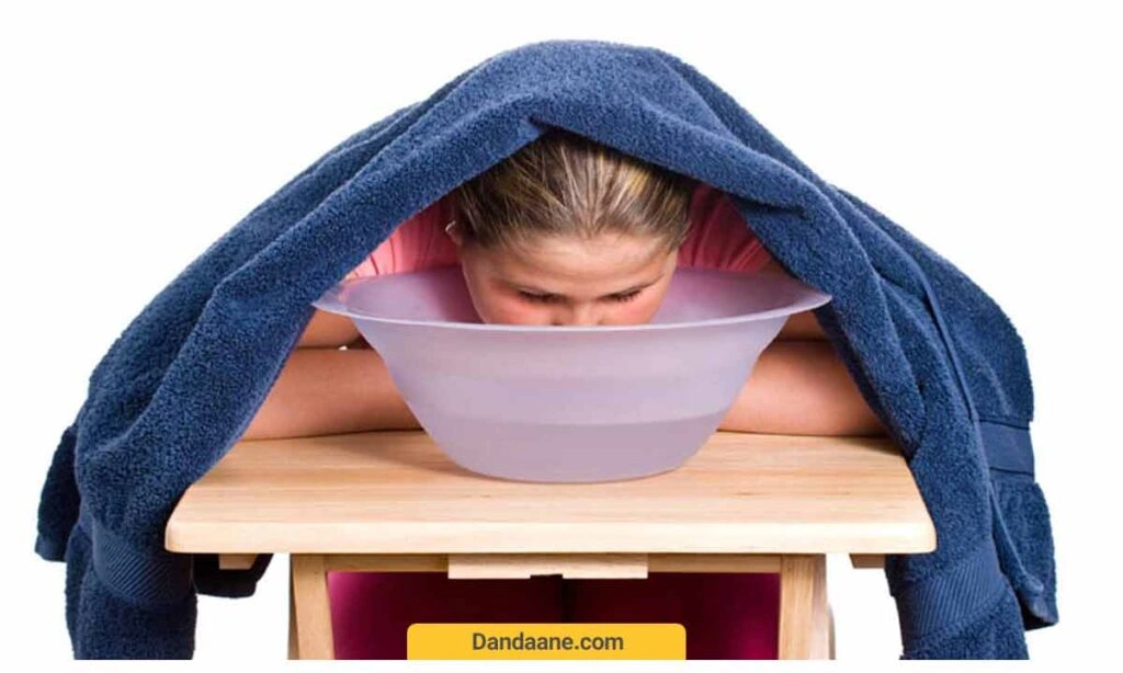 استفاده از بخور یکی از روش های درمان خشکی دهان در خانه است