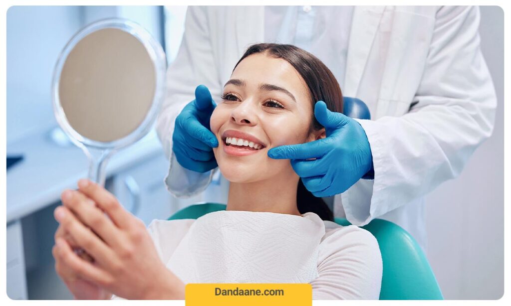 رضای بیمار از لمینت نصب شده