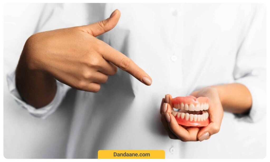 دندان مصنوعی ژله ای 